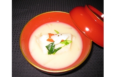 白味噌仕立て雑煮.JPG